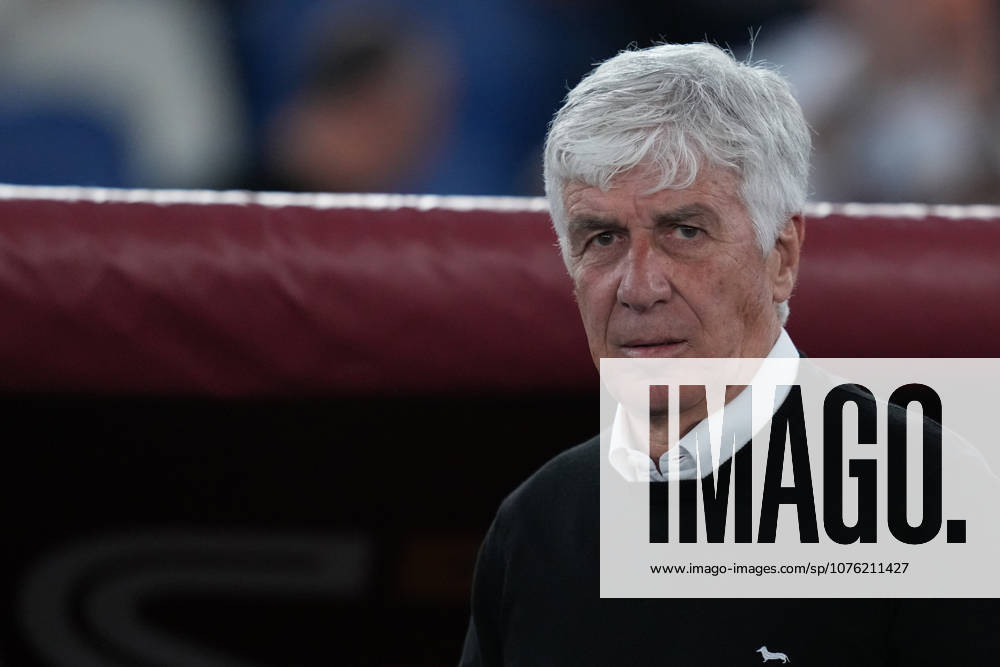 Romas head coach Gian Piero Gasperini during the Serie A EniLive soccer match between Roma and Pisa at the Rome s Olympic stadium, Italy - Friday April 10, 2026 - Soccer ( Photo by Alfredo Falcone LaPresse )
