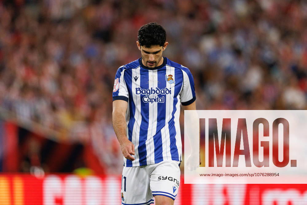 Goncalo Guedes seen during Copa del Rey 2026 final game between teams of Atletico de Madrid and Real Sociedad (Maciej Rogowski Ball Raw Images) Sevilla Estadio La Cartuja Spain