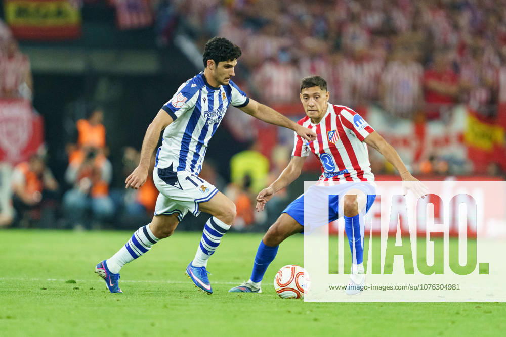 Goncalo Guedes seen during Copa del Rey 2026 final game between teams of Atletico de Madrid and Real Sociedad (Mickael Ducint Ball Raw Images) Sevilla Estadio La Cartuja Spain