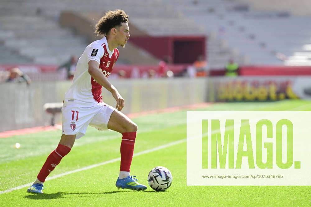 Maghnes Akliouche (ASM) - Ligue 1 McDonald s match between AS Monaco and AJ Auxerre on April 19, 2026 at the Louis II Stadium in Monaco.