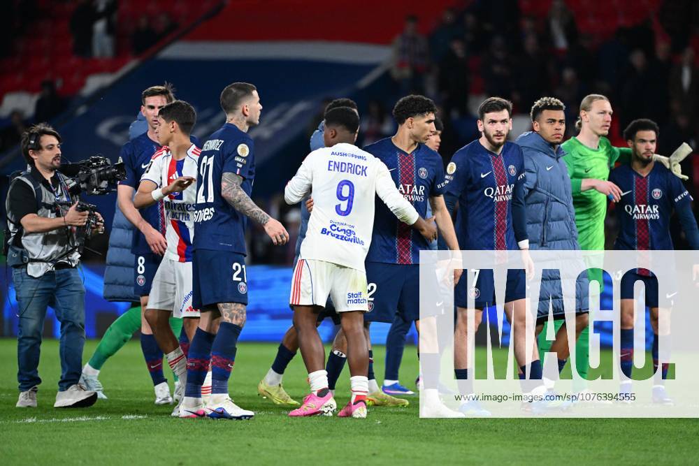 Endrick hakimi (achraf) FOOT L1 2026 PSG-LYON (1-2) PARC DES PRINCES PARIS FRANCE 19 04 2026 REAU ALEXIS PARIS PARC DES PRINCES France GermanyxJapanxUKxFrancexBelgiumxOUT