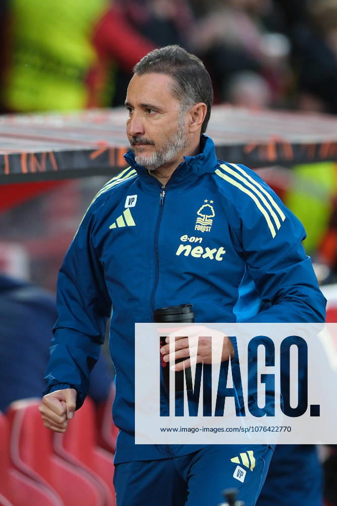 Nottingham Forest v FC Porto - UEFA Europa League Quarter Final Nottingham Forest Head Coach Vitor Pereira seen during the UEFA Europa league quarter final football match between Nottingham Forest and FC Porto. Final score : Nottingham Forest 1 : 0 FC Porto Nottingham United Kingdom