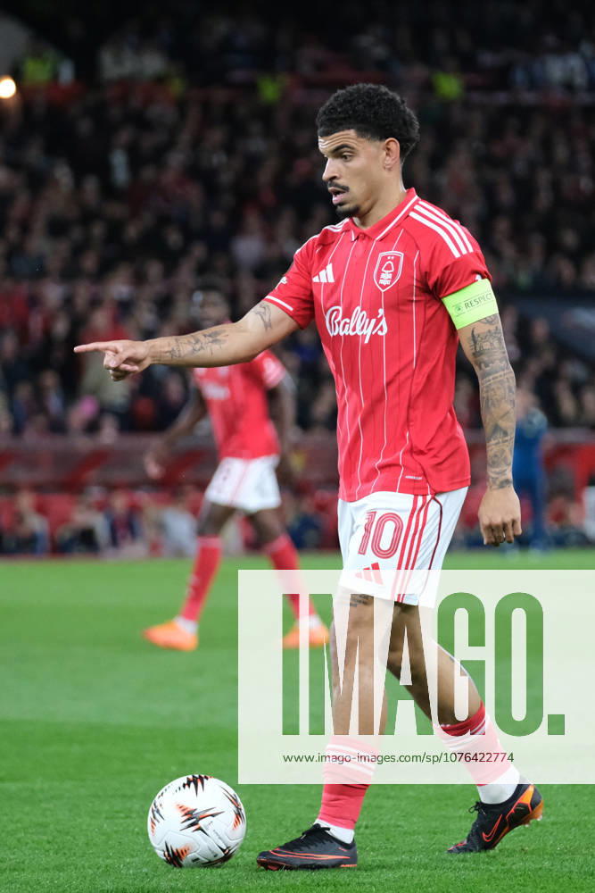 Nottingham Forest v FC Porto - UEFA Europa League Quarter Final Morgan Gibbs-White of Nottingham Forest seen during the UEFA Europa league quarter final football match between Nottingham Forest and FC Porto. Final score : Nottingham Forest 1 : 0 FC Porto Nottingham United Kingdom