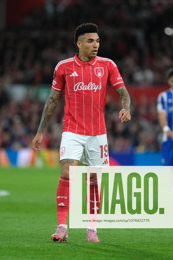 Nottingham Forest v FC Porto - UEFA Europa League Quarter Final Igor Jesus of Nottingham Forest seen during the UEFA Europa league quarter final football match between Nottingham Forest and FC Porto. Final score : Nottingham Forest 1 : 0 FC Porto Nottingham United Kingdom