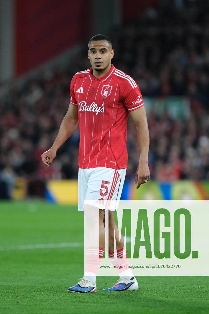 Nottingham Forest v FC Porto - UEFA Europa League Quarter Final Murillo Santiago Costa dos Santos, known as Murillo of Nottingham Forest seen during the UEFA Europa league quarter final football match between Nottingham Forest and FC Porto. Final score : Nottingham Forest 1 : 0 FC Porto Nottingham United Kingdom