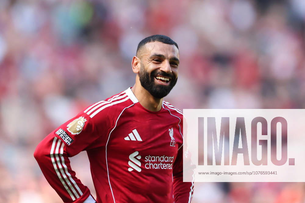 Liverpool, England, 25th April 2026. Mohamed Salah of Liverpool during the Liverpool vs Crystal Palace Premier League match at Anfield, Liverpool. Picture credit should read: Jessica Hornby Sportimage . SPI_094_JH_LIVERPOOL_CRYSTAL_PALACE SPI-4733-0094