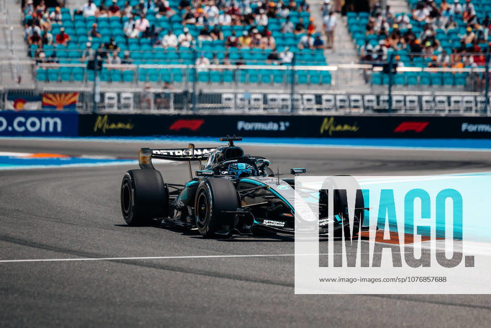 Formula 1Miami Grand Prix 2026 George Russell (Mercedes AMG Petronas Formula One Team, 63) on Sprint Quali day at the Miami GP 2026 01 05 2026
