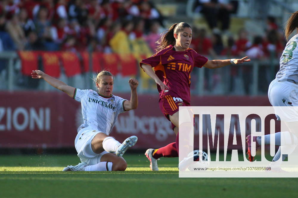 CALCIO - Serie A Femminile - AS Roma vs Ternana Women Giulia Dragoni of AS Roma is in action during the Serie A Women Athora Fase a gironi - 20° between A.S. Roma Femminile vs Ternana , 02 May 2026 at the Tre Fontane Stadium, Roma Italy Rome Italy