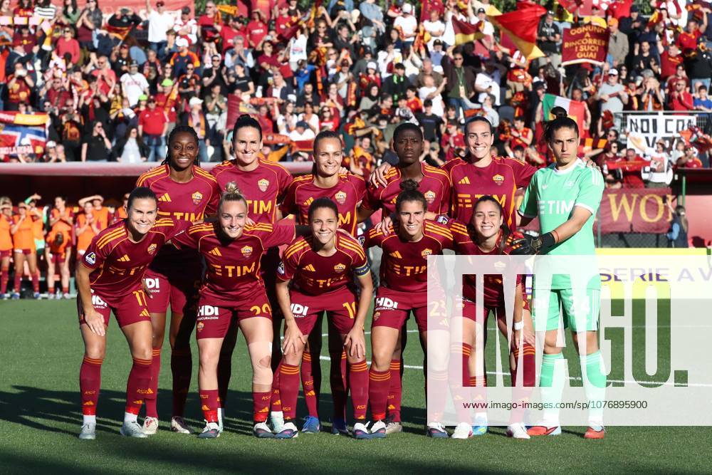 CALCIO - Serie A Femminile - AS Roma vs Ternana Women 02.05.2026 Roma vs Ternana (Serie A) Calcio; Femminile Nella foto: Formazione Roma (Foto Gino Mancini) Roma Italy