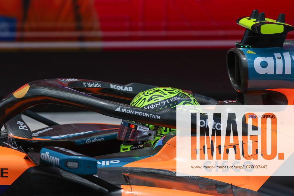 2nd May 2026; Miami International Autodrome, Miami, Florida, United States of America; 2026 FIA Formula 1 Miami Grand Prix; Sprint Race; Lando Norris (1) of Great Britain and McLaren Mastercard F1 Team pulls into the Parc Ferme after winning the Sprint Race DavidxBuono