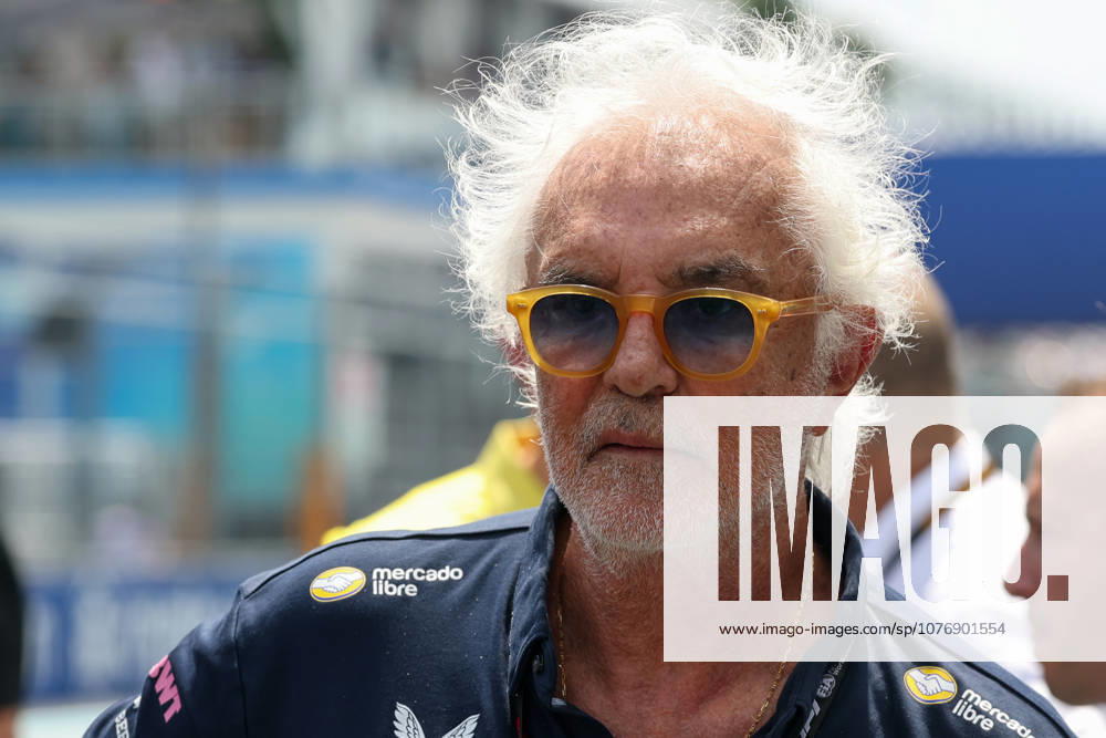 2nd May 2026; Miami International Autodrome, Miami, Florida, United States of America; 2026 FIA Formula 1 Miami Grand Prix; Sprint Race; Flavio Briatore, Executive Advisor, BWT Alpine Formula One Team on the grid DavidxBuono