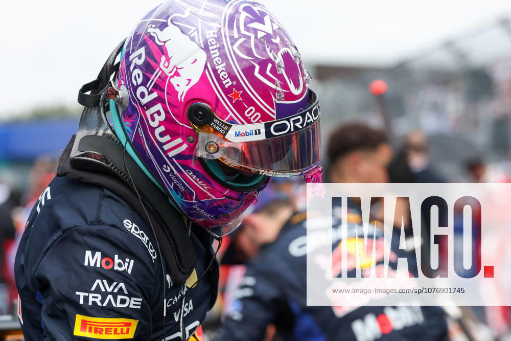 2nd May 2026; Miami International Autodrome, Miami, Florida, United States of America; 2026 FIA Formula 1 Miami Grand Prix; Sprint Race; Max Verstappen (3) of the Netherlands and Oracle Red Bull Racing climbs out of his car on the grid DavidxBuono