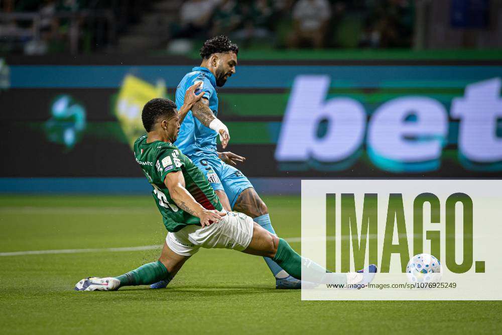 Match between Palmeiras and Santos, valid for the 2026 Brazilian Championship. Sao Paulo (SP), 02 05 2026 - Brasileirao Palmeiras vs Santos - Players Gabriel and Murilo during the match between Palmeiras and Santos, valid for the 14th round of the Brazilian football championship, at Allianz Parque on the night of Saturday, May 2nd, 2026, Brazil. Credit: William Oliveira PhD Press TheNews2(Foto: Phd Press Thenews2 imago images) SPO