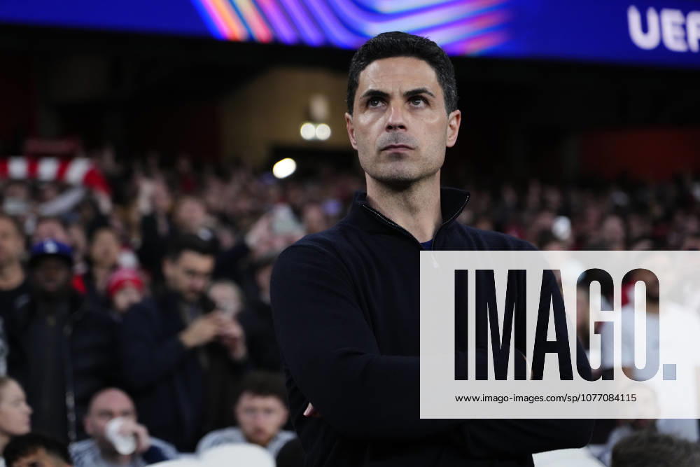 Arsenal FC v Atletico de Madrid - UEFA Champions League LONDON, UNITED KINGDOM - MAY 5: Mikel Arteta head coach of Arsenal during the UEFA Champions League 2025 26 Semi Final Second Leg match between Arsenal FC and Atletico de Madrid at Arsenal Stadium on May 5, 2026 in London, United Kingdom. Jose Hernandez Anadolu London United Kingdom. Editorial use only. Please get in touch for any other usage.