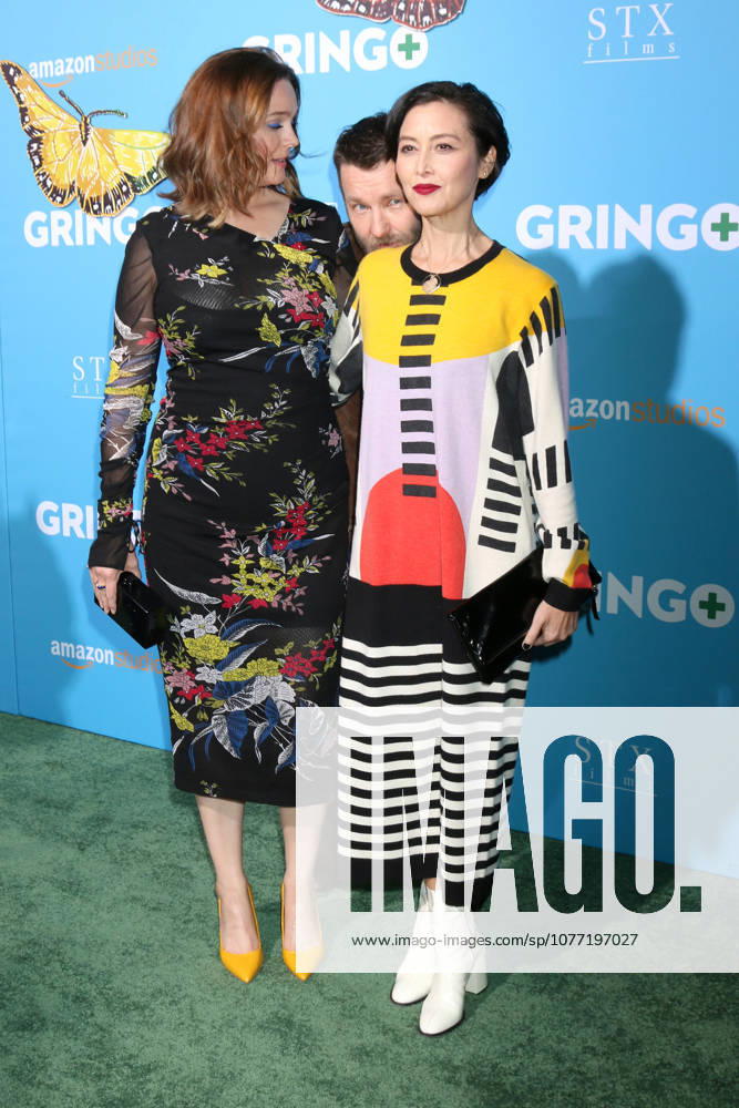Los Angeles, CA, USA - LOS ANGELES - MAR 6: Emily Deschanel, Joel Edgerton, Guest at the Gringo Premiere at Regal LA Live on March 6, 2018 in Los Angeles, CA