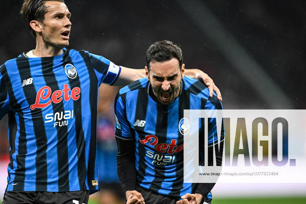 CALCIO - Serie A - AC Milan vs Atalanta BC Photo by IPA ABACAPRESS.COM84552461 - Davide Zappacosta of Atalanta BC scores a goal during the Italian Serie A football match between AC Milan and Atalanta BC on 10 of May 2026 at Giuseppe Meazza San Siro Siro stadium in Milan, Italy. Credit: Tiziano Ballabio Milan Italy