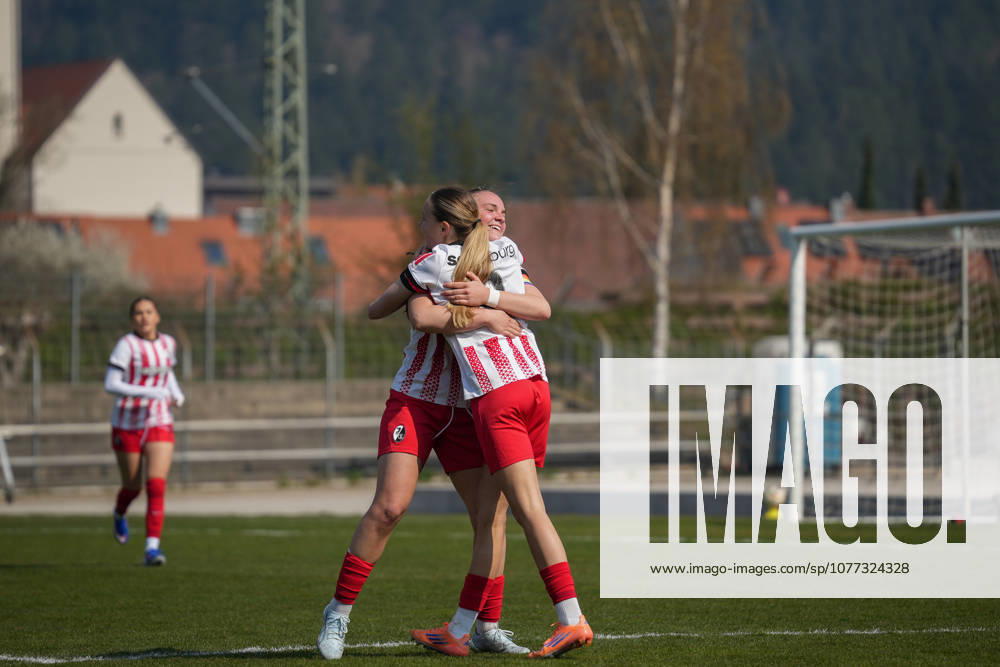Deutschland, Frauen-Regionalliga Süd 2025 26, Johanna Hebben (SC Freiburg U20), Amelie Schmitz (SC Freiburg U20)