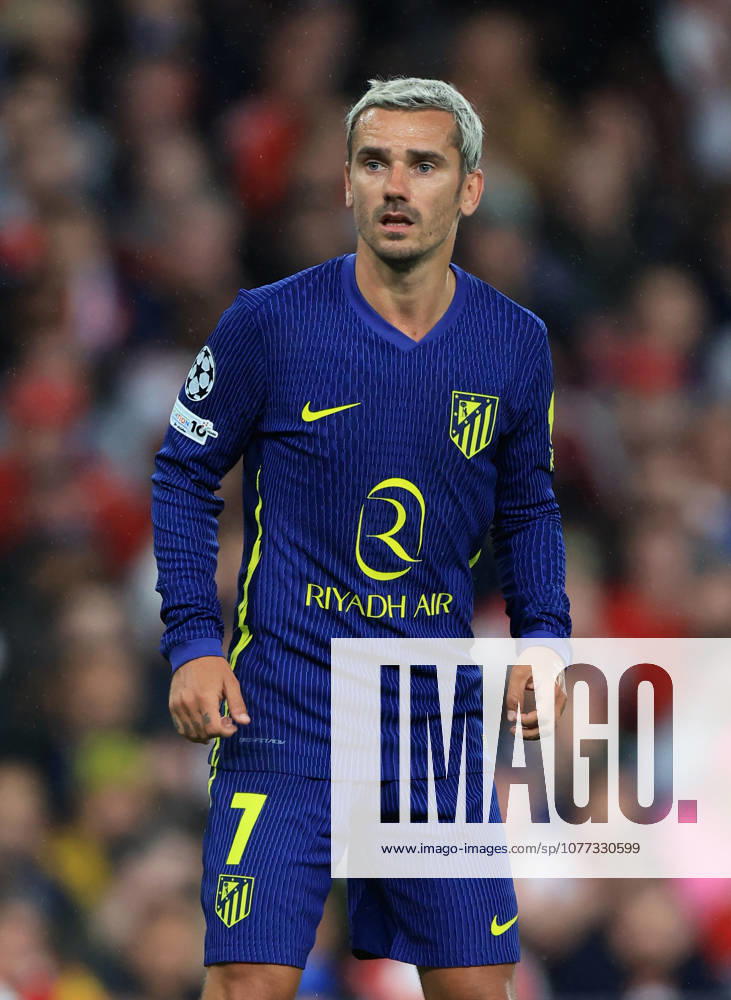 Arsenal FC v Atletico de Madrid - UEFA Champions League 2025 26 Semi Final Second Leg Antoine Griezmann of Atletico Madrid in action during the UEFA Champions League 2025 26 Semi Final Second Leg match between Arsenal FC and Atletico de Madrid at Arsenal Stadium on May 5, 2026 in London, England. WARNING! This Photograph May Only Be Used For Newspaper And Or Magazine Editorial Purposes. May Not Be Used For Publications Involving 1 player, 1 Club Or 1 Competition Without Written Authorisation From Football DataCo Ltd. For Any Queries, Please Contact Football DataCo Ltd on +44 (0) 207 864 9121 London Arsenal Stadium England United Kingdom
