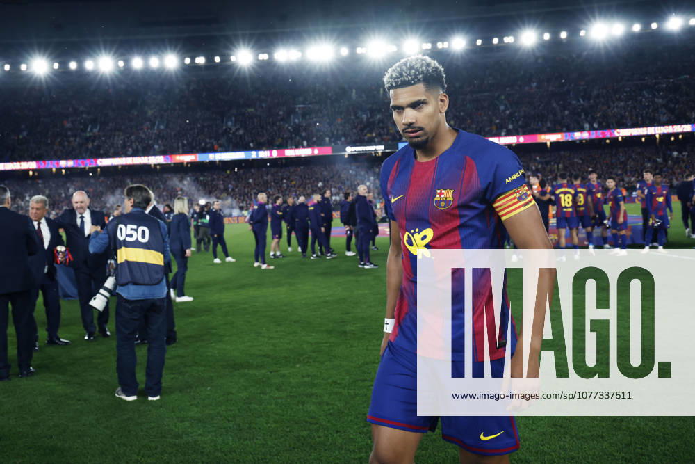 Ronald Araujo (Barcelona), MAY 10, 2026 - Football Soccer : Spanish La Liga EA Sports match between FC Barcelona, Barca 2-0 Real Madrid at Spotify Camp Nou in Barcelona, Spain. Noxthirdxpartyxsales aflo_329914689