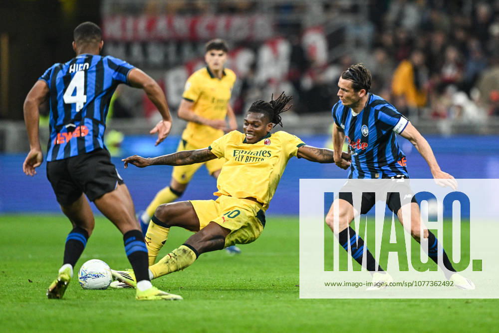 CALCIO - Serie A - AC Milan vs Atalanta BC Photo by IPA ABACAPRESS.COM84554152 - Rafael Leao of AC Milan in action during the Italian Serie A football match between AC Milan and Atalanta BC on 10 of May 2026 at Giuseppe Meazza San Siro Siro stadium in Milan, Italy. Credit: Tiziano Ballabio Milan Italy