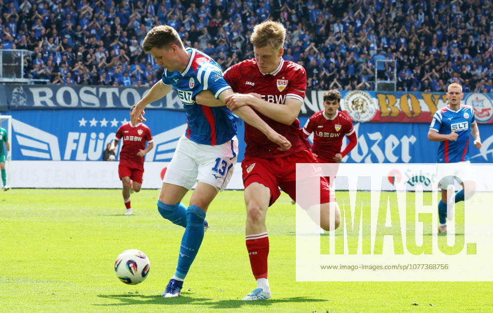 FC Hansa Rostock - VfB Stuttgart II Deutschland, Rostock, 09.05.2026, Fussball, 3. Liga, Saison 2025 2026, FC Hansa Rostock - VfB Stuttgart II: Maximilian Herwerth (VfB Stuttgart II).