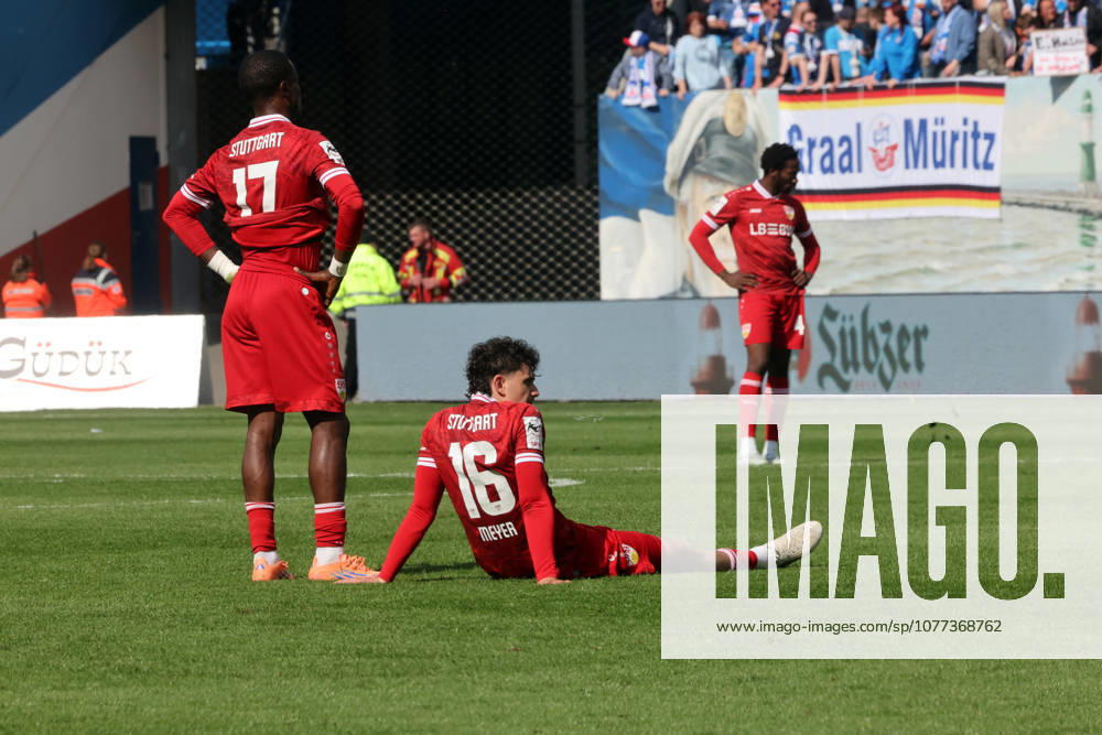FC Hansa Rostock - VfB Stuttgart II Deutschland, Rostock, 09.05.2026, Fussball, 3. Liga, Saison 2025 2026, FC Hansa Rostock - VfB Stuttgart II: Leny Remo Meyer (VfB Stuttgart II).