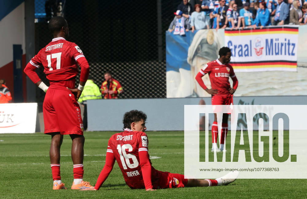 FC Hansa Rostock - VfB Stuttgart II Deutschland, Rostock, 09.05.2026, Fussball, 3. Liga, Saison 2025 2026, FC Hansa Rostock - VfB Stuttgart II: Leny Remo Meyer (VfB Stuttgart II).