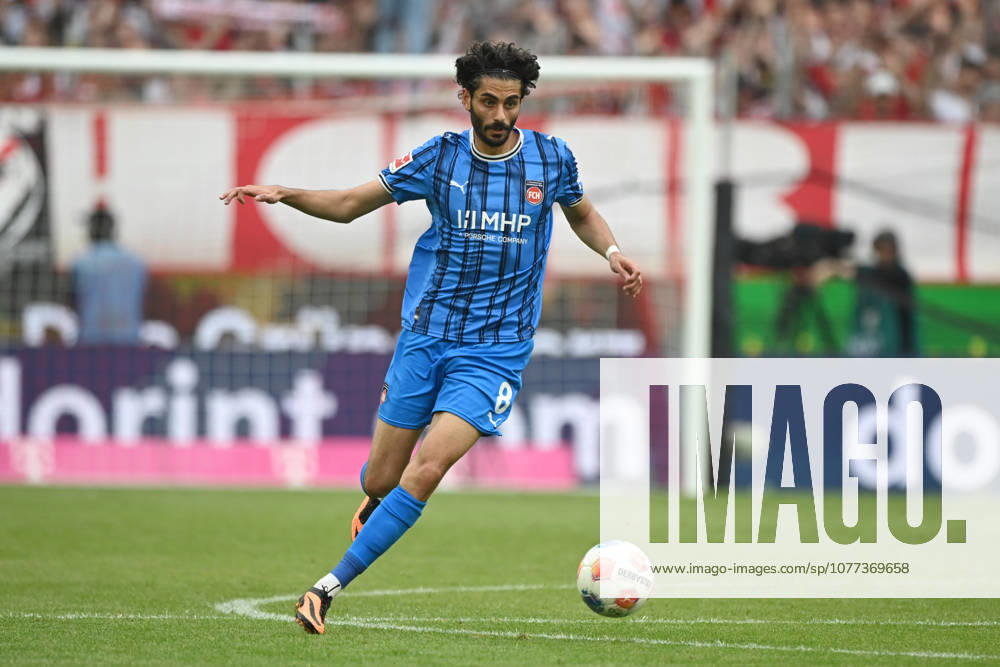 Eren Sami DINKCI (HDH) Aktion, Einzelaktion Fussball 1. Bundesliga, 33. Spieltag, matchday33, 1. FC Koeln (K) - 1. FC Heidenheim 1-3 am 10.05.2026 in Koeln Deutschland. DFL regulations prohibit any use of photographs as image sequences and or quasi-video Â