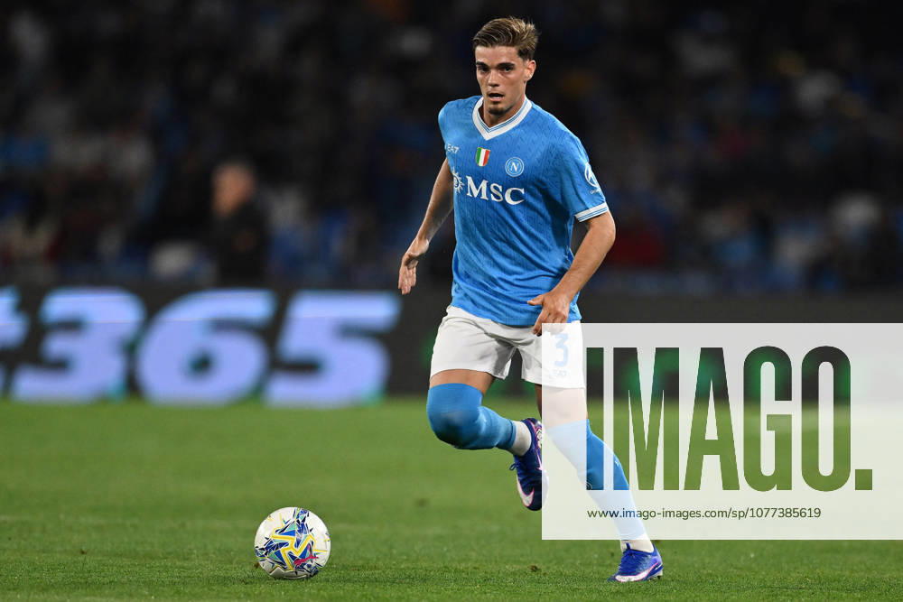 CALCIO - Serie A - SSC Napoli vs Bologna FC Photo by IPA ABACAPRESS.COM84589544 - Miguel Gutierrez of S.S.C. Napoli is in action during the 36th day of the Serie A Championship between S.S.C. Napoli and Bologna F.C. at the Diego Armando Maradona Stadium on May 11, 2026 in Naples, Italy. Naples Italy