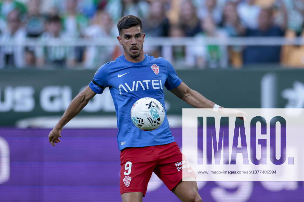 Real Betis V Elche CF - La Liga EA Sports Andre Silva of Elche CF controls the ball during the La Liga EA Sports match between Real Betis and Elche CF at La Cartuja Stadium in Seville, Spain, on May 12, 2026. Seville Spain