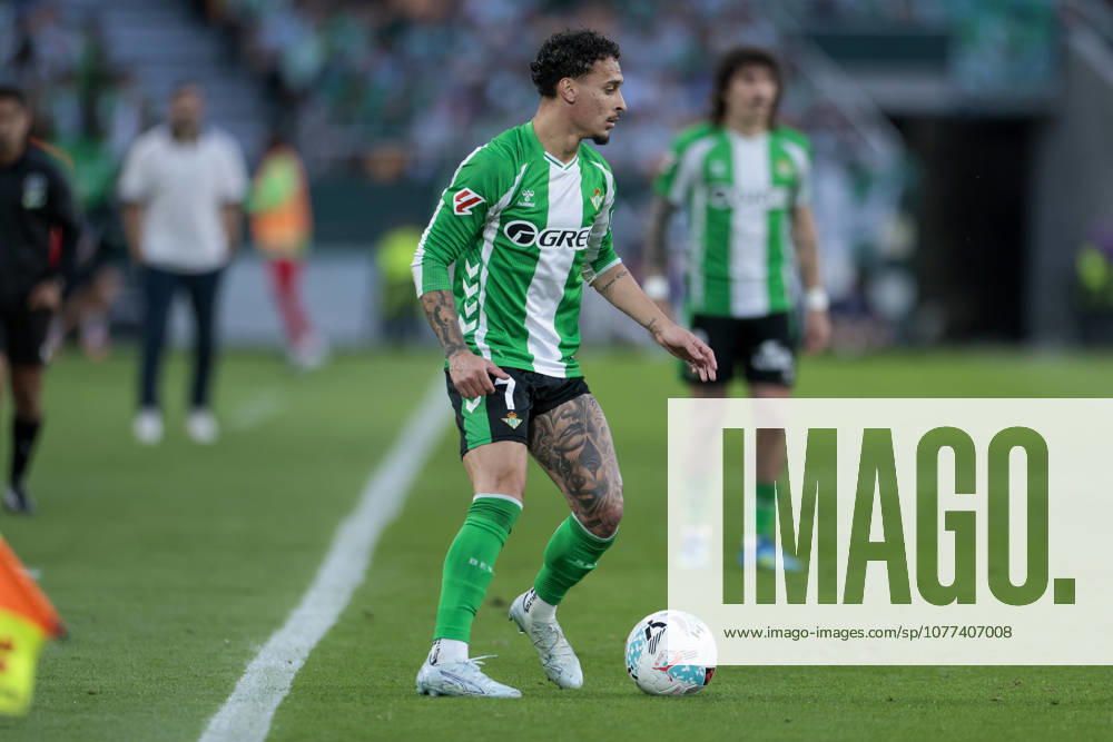 Real Betis V Elche CF - La Liga EA Sports Antony Matheus dos Santos of Real Betis controls the ball during the La Liga EA Sports match between Real Betis and Elche CF at La Cartuja Stadium in Seville, Spain, on May 12, 2026. Seville Spain