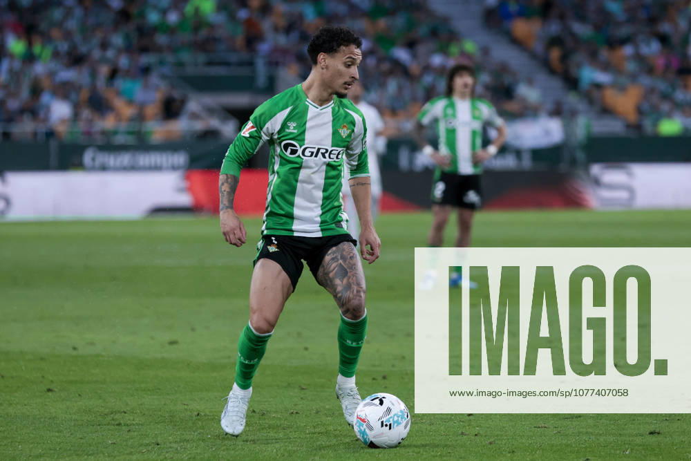 Real Betis V Elche CF - La Liga EA Sports Antony Matheus dos Santos of Real Betis controls the ball during the La Liga EA Sports match between Real Betis and Elche CF at La Cartuja Stadium in Seville, Spain, on May 12, 2026. Seville Spain