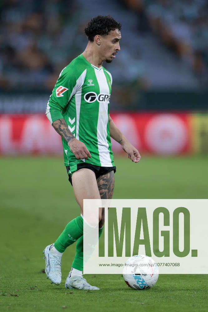 Real Betis V Elche CF - La Liga EA Sports Antony Matheus dos Santos of Real Betis controls the ball during the La Liga EA Sports match between Real Betis and Elche CF at La Cartuja Stadium in Seville, Spain, on May 12, 2026. Seville Spain
