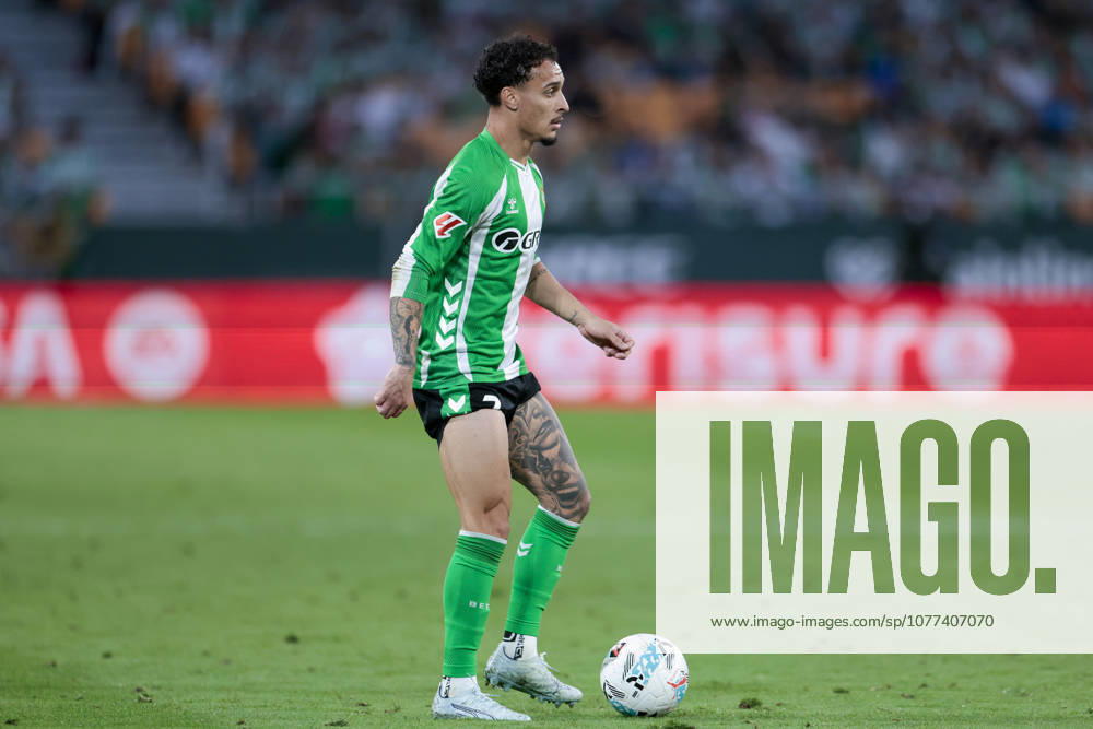 Real Betis V Elche CF - La Liga EA Sports Antony Matheus dos Santos of Real Betis controls the ball during the La Liga EA Sports match between Real Betis and Elche CF at La Cartuja Stadium in Seville, Spain, on May 12, 2026. Seville Spain