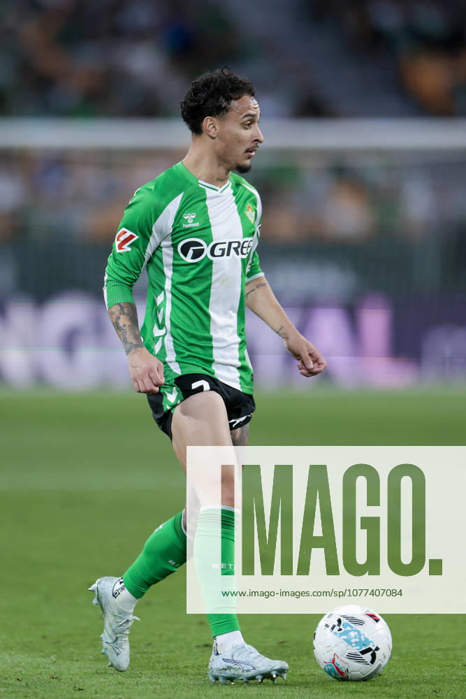 Real Betis V Elche CF - La Liga EA Sports Antony Matheus dos Santos of Real Betis runs with the ball during the La Liga EA Sports match between Real Betis and Elche CF at La Cartuja Stadium in Seville, Spain, on May 12, 2026. Seville Spain