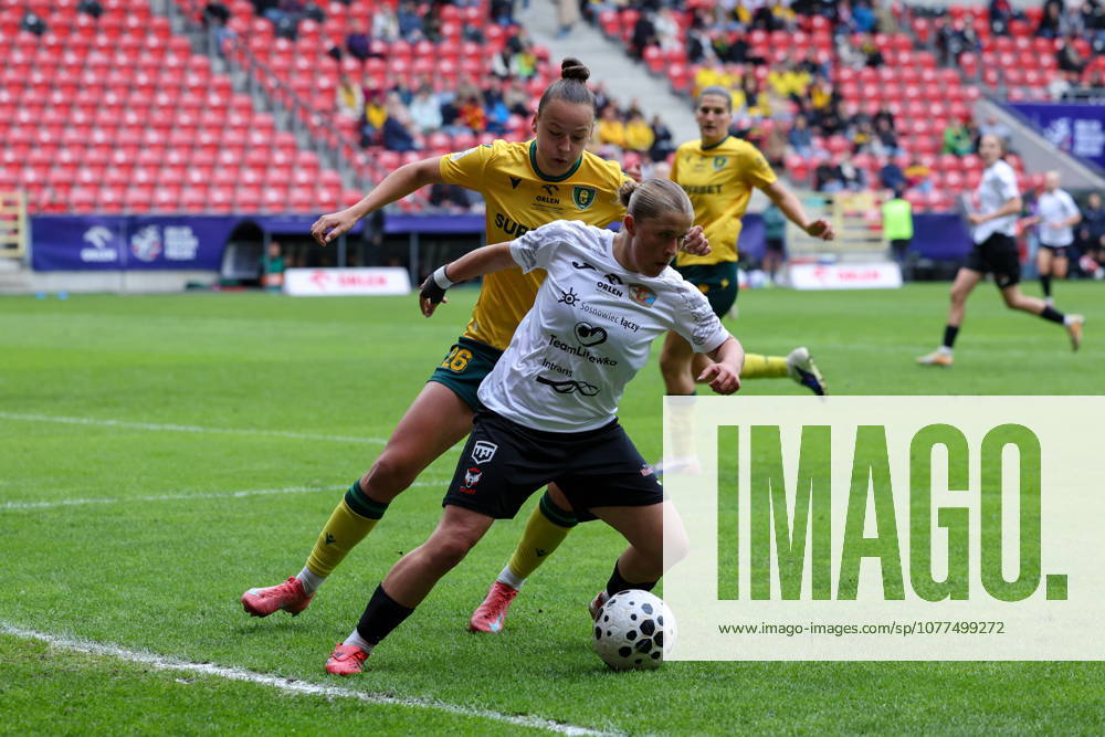 Tychy 16.05.2026. Pilka nozna ORLEN Puchar Polski kobiet sezon 2025 2026 final mecz: KKS Czarni Antrans Sosnowiec - GKS Katowice --- Football ORLEN Polish Cup season 2025 2026 final game match: KKS Czarni Antrans Sosnowiec - GKS Katowice nz Zuzanna Witek, Fot. Michal Gaciarz Arena Akcji NEWSPIX.PL --- newspix.pl