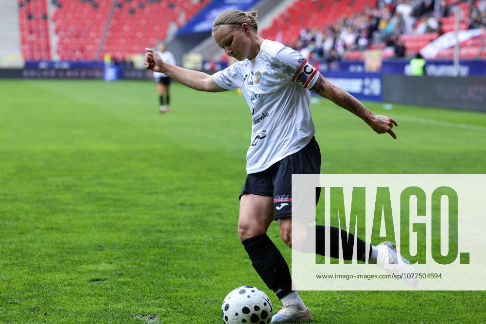 Tychy 16.05.2026. Pilka nozna ORLEN Puchar Polski kobiet sezon 2025 2026 final mecz: KKS Czarni Antrans Sosnowiec - GKS Katowice --- Football ORLEN Polish Cup season 2025 2026 final game match: KKS Czarni Antrans Sosnowiec - GKS Katowice nz Klaudia Milek, Fot. Michal Gaciarz Arena Akcji NEWSPIX.PL --- newspix.pl