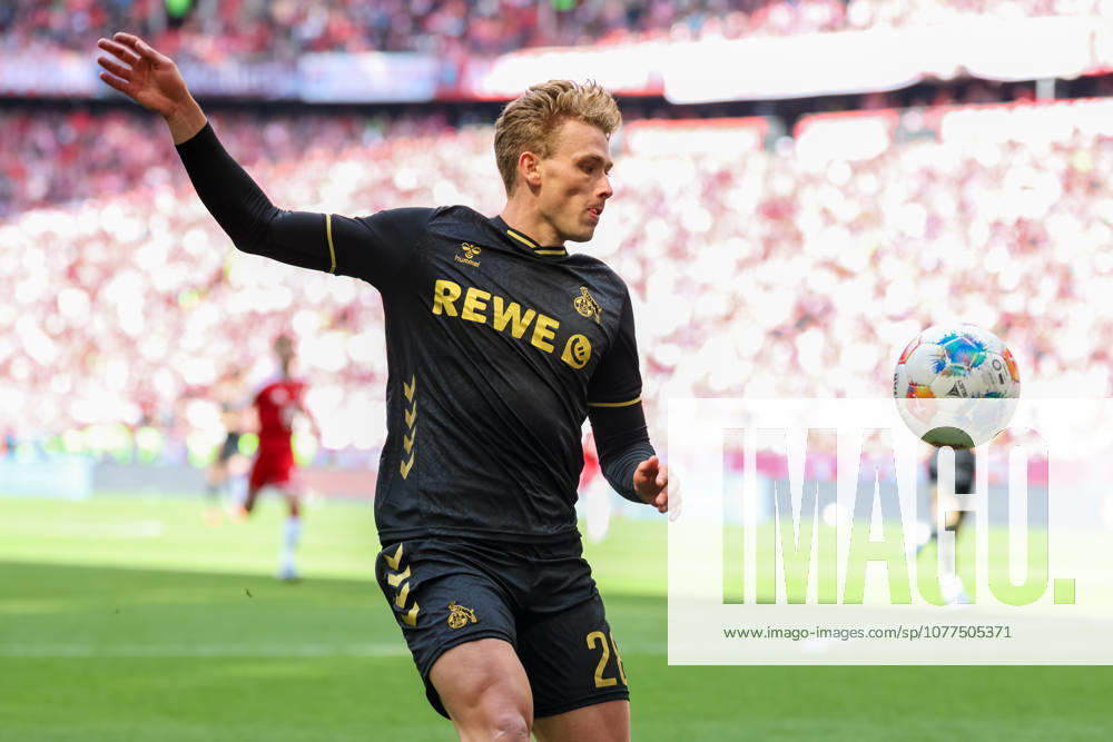 Sebastian Sebulonsen (1. FC Koeln, 28) mit Ball, GER, FC Bayern Muenchen vs. 1. FC Koeln, Fussball, Bundesliga, 34. Spieltag, Saison 2025 2026, 16.05.2026, , GER, FC Bayern Muenchen vs. 1. FC Koeln, Fussball, Bundesliga, 34. Spieltag, Saison 2025 2026, 16.05.2026 Muenchen