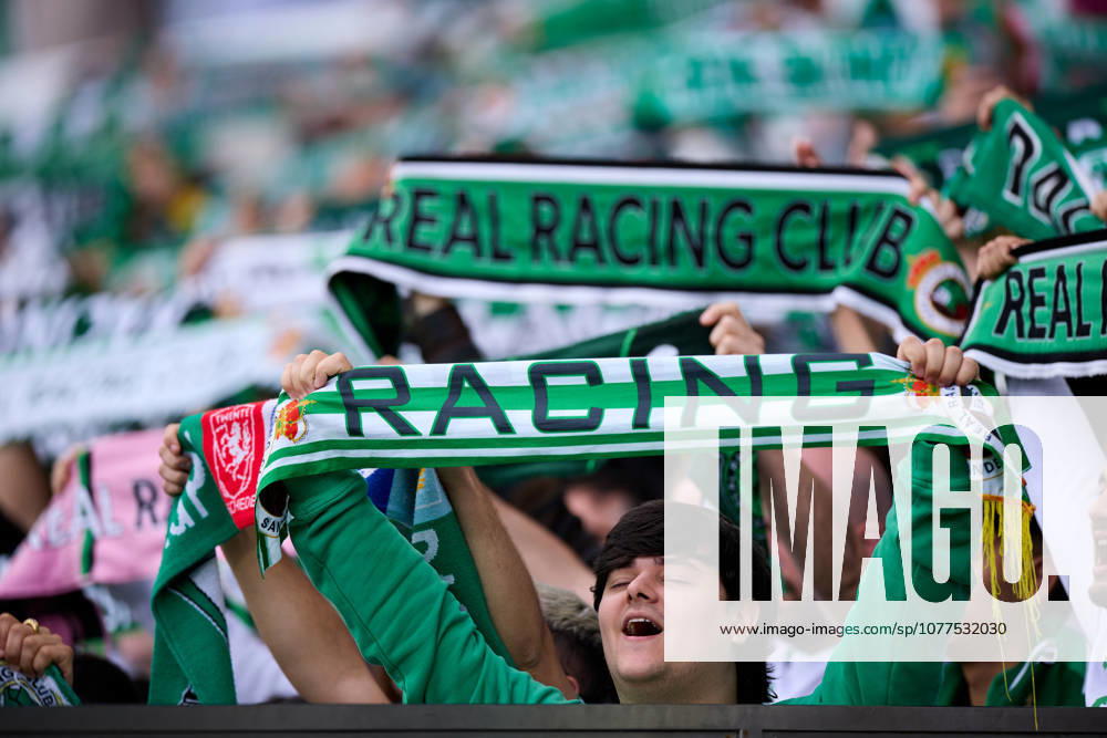 Racing Santander v Real Valladolid - LaLiga Hypermotion Supporters of Real Racing Club de Santander reacts during the LaLiga Hypermotion match between Racing Santander and Real Valladolid at Campos de de El Sardinero on May 16, 2026, in Santander, Spain. Santander Campos de Sport de El Sardinero Santander Spain RL_RCGSvRVALL_000026
