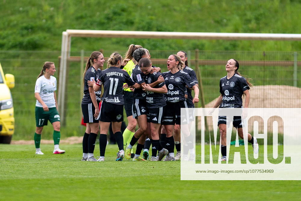 WROCLAW 16.05.2026 KOLEJKA ORLEN EKSTRALIGA PILKI NOZNEJ KOBIET SEZON 2025 26 --- POLISH WOMEN S FOOTBALL TOP LEAGUE MATCH: SLASK WROCLAW - POGON DEKPOL TCZEW, nz COMES MUNIZ ANA CLARA RADOSC GOL, fot. KRYSTYNA PACZKOWSKA NEWSPIX.PL NEWSPIX.PL --- newspix.pl