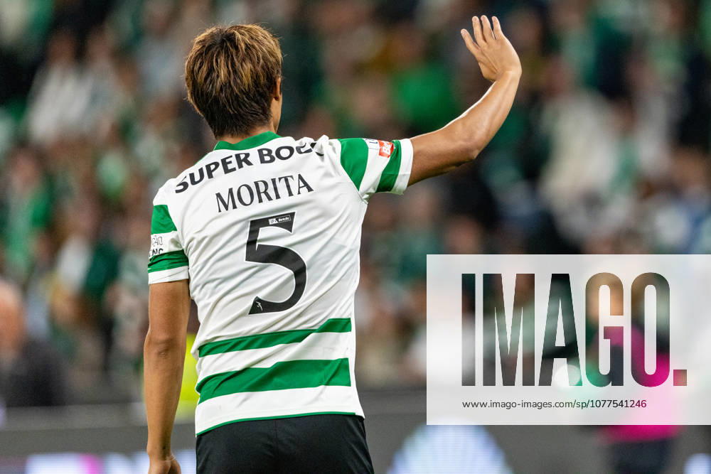 Hidemasa Morita seen during Liga Portugal game between teams of Sporting CP and Gil Vicente FC at Estadio Jose Alvalade (Maciej Rogowski Ball Raw Images) Lisbon Estadio Jose Alvalade Portugal
