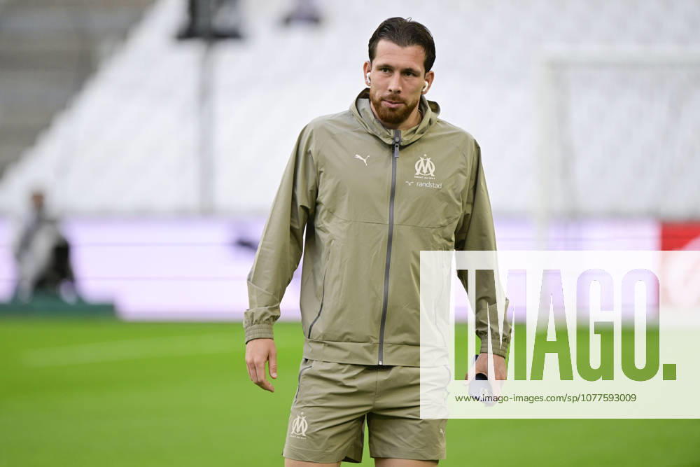 Pierre-Emile Hojbjerg (OM) - Ligue 1 McDonalds match between Olympique de Marseille and Stade Rennais FC on May 17, 2026 at the Orange Velodrome Stadium in Marseille.