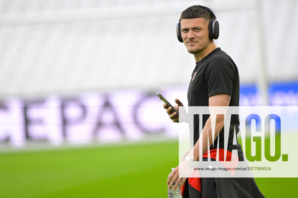 Quentin Merlin (SRFC) - Ligue 1 McDonalds match between Olympique de Marseille and Stade Rennais FC on May 17, 2026 at the Orange Velodrome Stadium in Marseille.