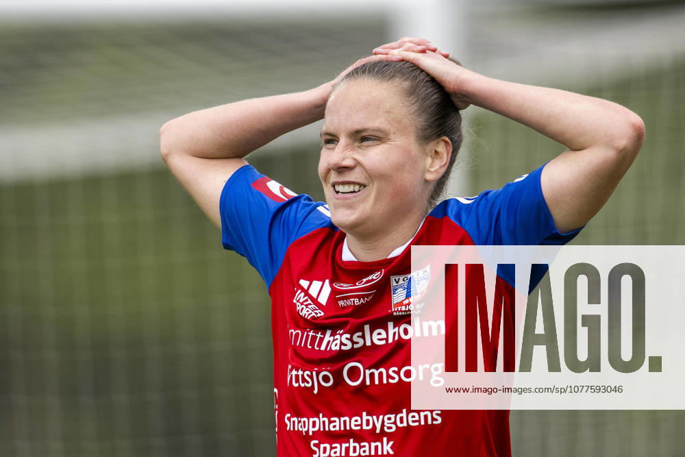Vittsjös Julia Tunturi under fotbollsmatchen i Damallsvenskan mellan Vittsjö och Djurgarden den 17 maj 2026 i Vittsjö.