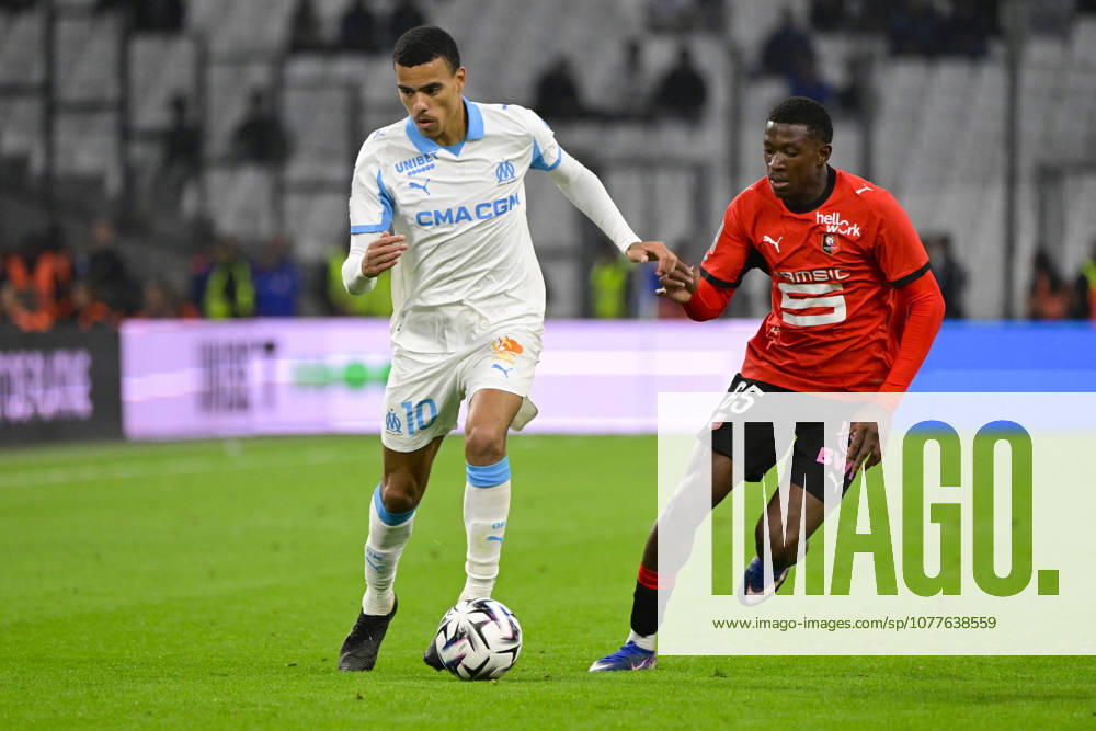 Mason Greenwood (OM) - Ligue 1 McDonalds match between Olympique de Marseille and Stade Rennais FC on May 17, 2026 at the Orange Velodrome Stadium in Marseille.