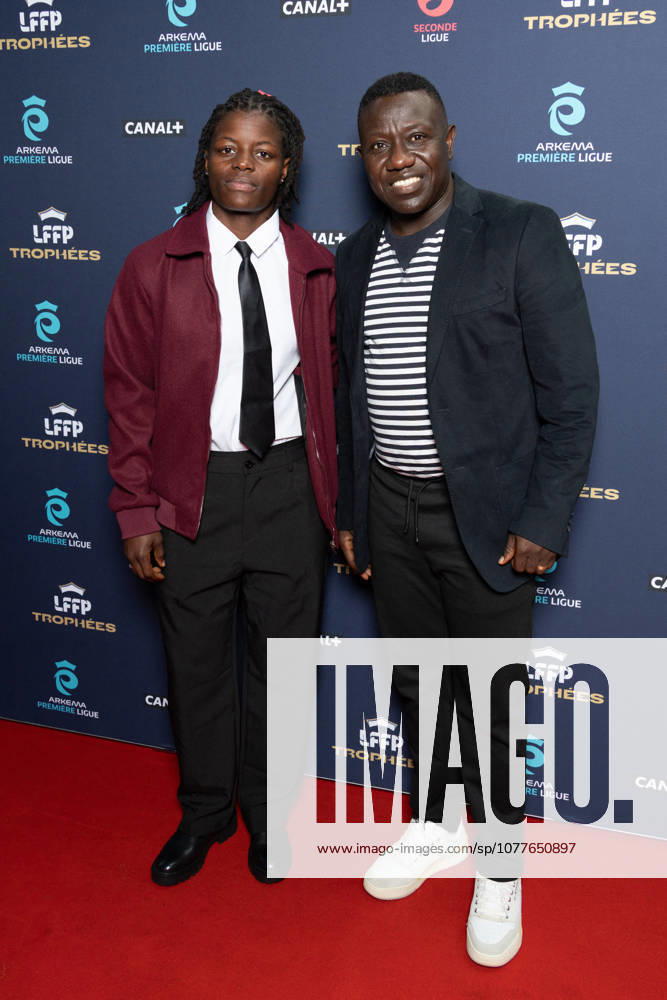 Trophees 2026 - Arkema Premiere Ligue - Paris Monique Ngock, Emile Bernard Ngock attends the awards ceremony of the French Women’s Football Professional League LFFP 2025 2026 season at Pavillon Dauphine on May 18, 2026 in Paris, France. Photo by Nasser Berzane ABACAPRESS.COM Paris France