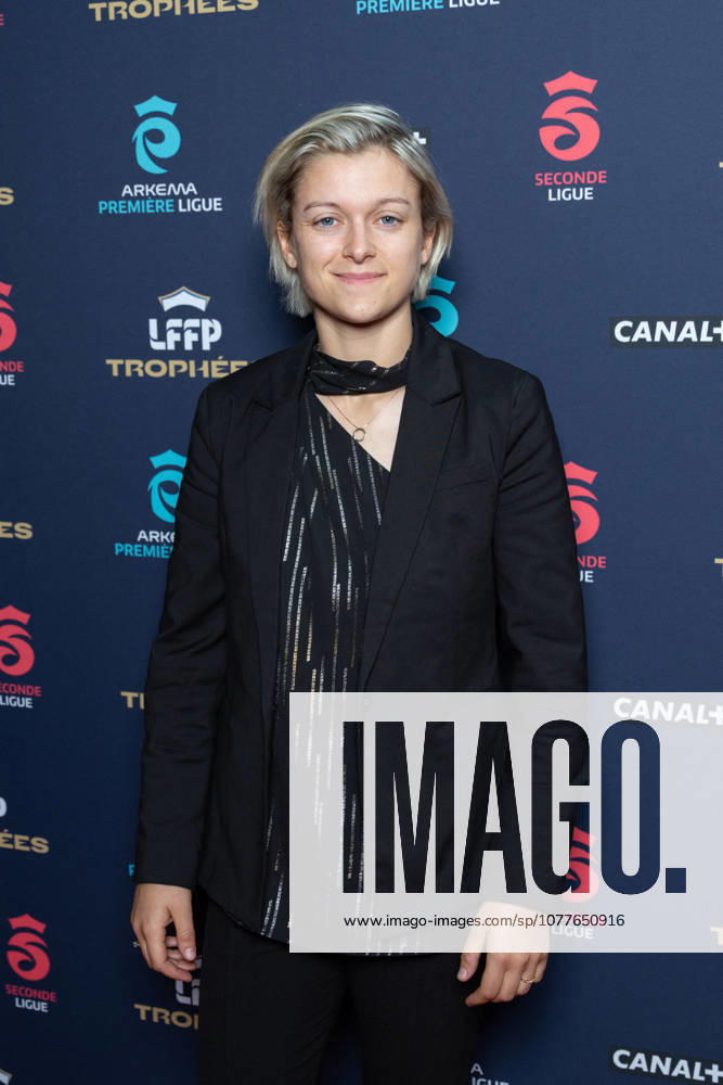 Trophees 2026 - Arkema Premiere Ligue - Paris Lucie Boudesseul attends the awards ceremony of the French Women’s Football Professional League LFFP 2025 2026 season at Pavillon Dauphine on May 18, 2026 in Paris, France. Photo by Nasser Berzane ABACAPRESS.COM Paris France