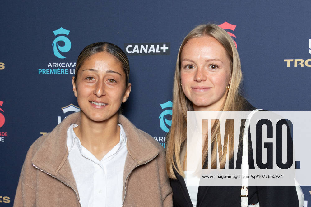 Trophees 2026 - Arkema Premiere Ligue - Paris Selen Altunkulak, Lou Jumere Seignou attends the awards ceremony of the French Women’s Football Professional League LFFP 2025 2026 season at Pavillon Dauphine on May 18, 2026 in Paris, France. Photo by Nasser Berzane ABACAPRESS.COM Paris France