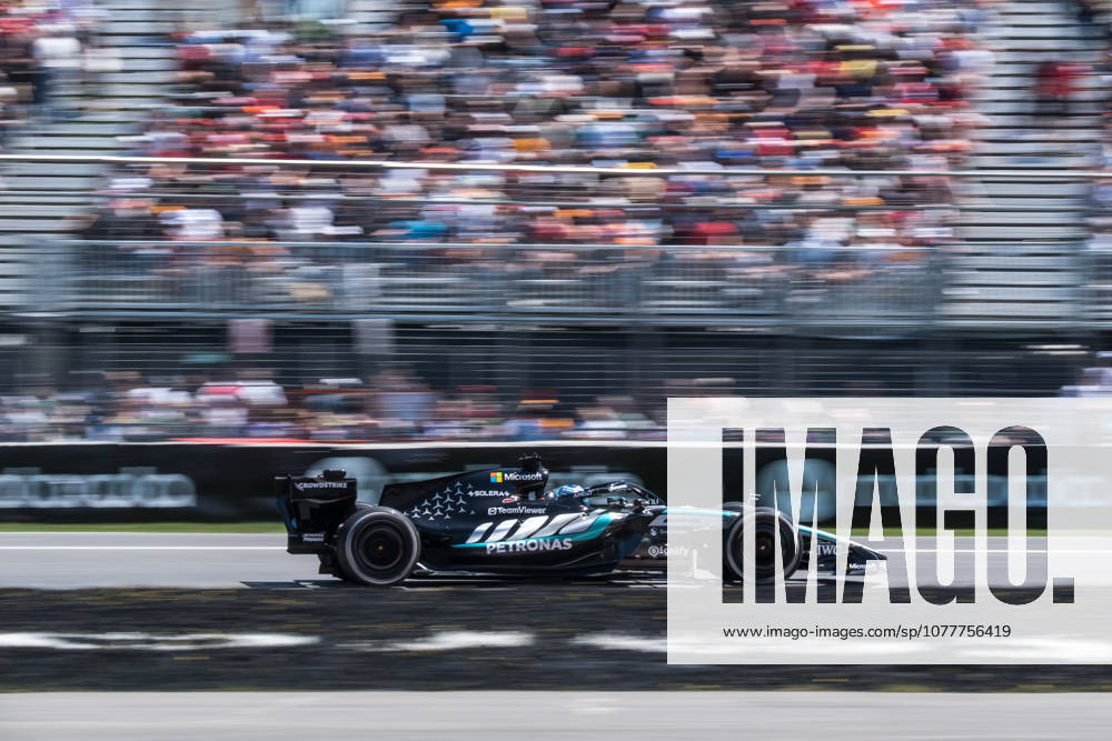 George Russell (UK, Mercedes-AMG Petronas Formula 1 Team 63) im Mercedes W17, CAN, Großer Preis von Kanada, Montreal, Motorsport, Formel 1, 22.05.2026 CAN, Großer Preis von Kanada, Montreal, Motorsport, Formel 1 Montreal