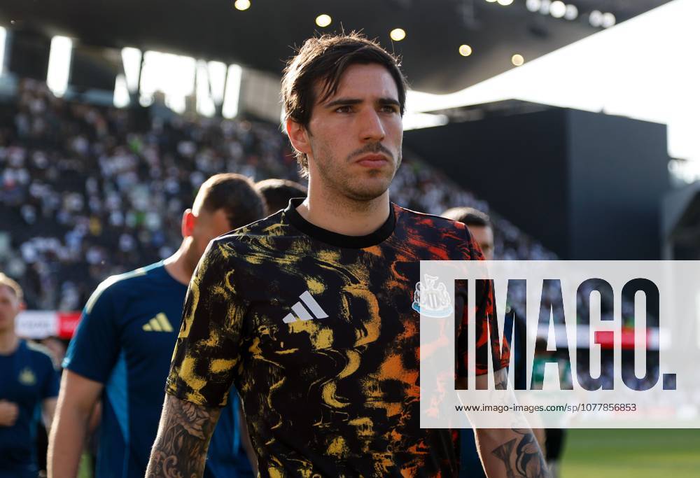 Sandro Tonali of Newcastle United after the game Fulham v Newcastle United, Premier League, Football, Craven Cottage, London, UK - 24 May 2026London Craven Cottage United Kingdom